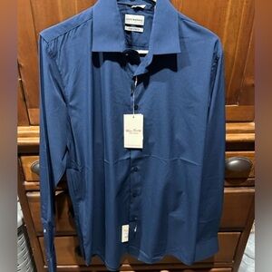 Lucky Brand Men's Blue Dress Shirt NWT